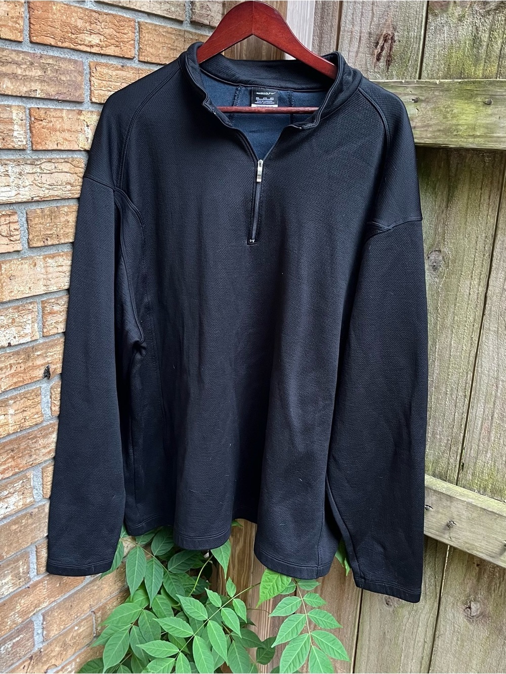 Nike Black Golf 1/4 Zip Pullover